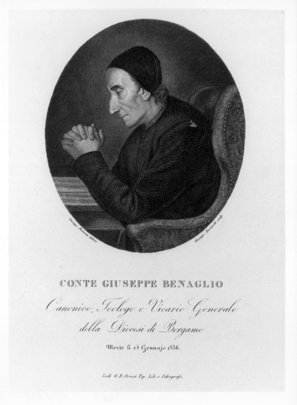 Buccinelli G. (1836 circa), Ritratto di Giuseppe Benaglio
