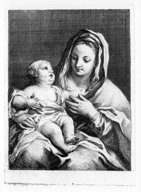 Ambito italiano (1732-1739 circa), Madonna con Gesù Bambino
