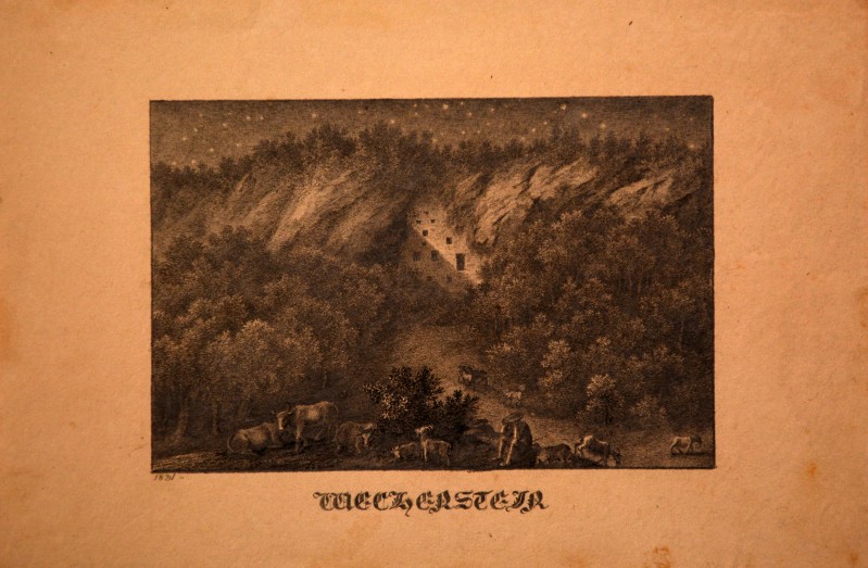 Grossrubatscher J. (?) (1831), Veduta di Wecherstein