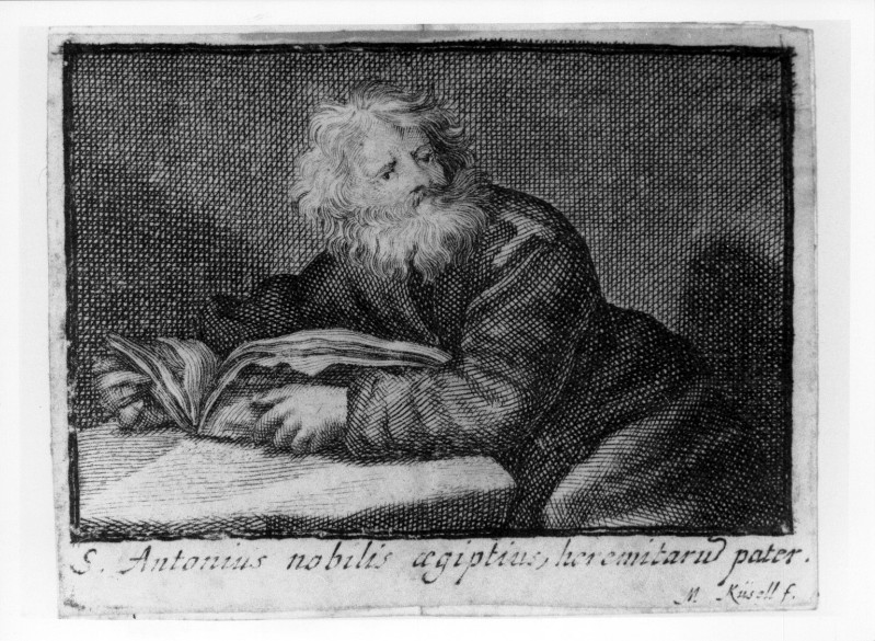 Attribuito a Küsell M. (1650-1658 circa), S. Antonio Abate