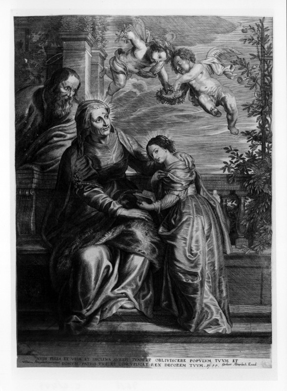 Altzenbach W. (1650 circa), S. Anna insegna a leggere a Maria con S. Gioacchino