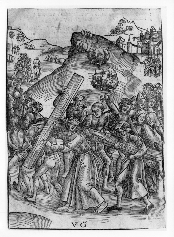 Graf U. il Vecchio (1507 circa), Gesù Cristo aiutato a portare la croce