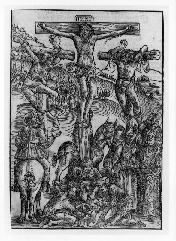 Graf U. il Vecchio (1507 circa), Soldati si giocano le vesti di Gesù Cristo
