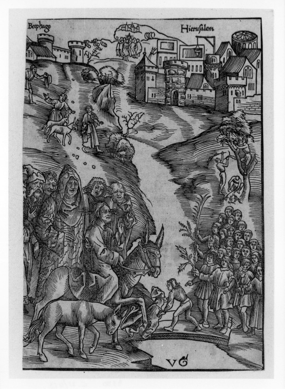 Graf U. il Vecchio (1507 circa), Gesù Cristo entra in Gerusalemme