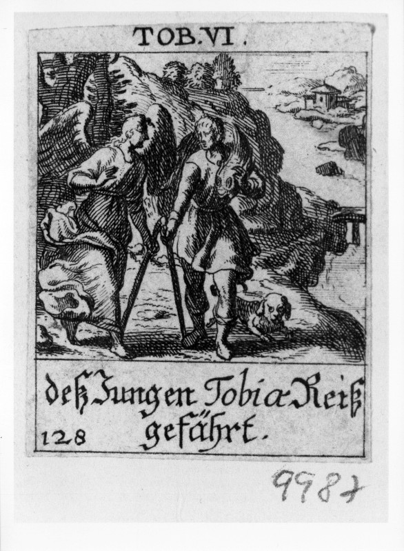 Küsel J. C.-Küsel M. M. (1688-1700), Tobia e l'angelo