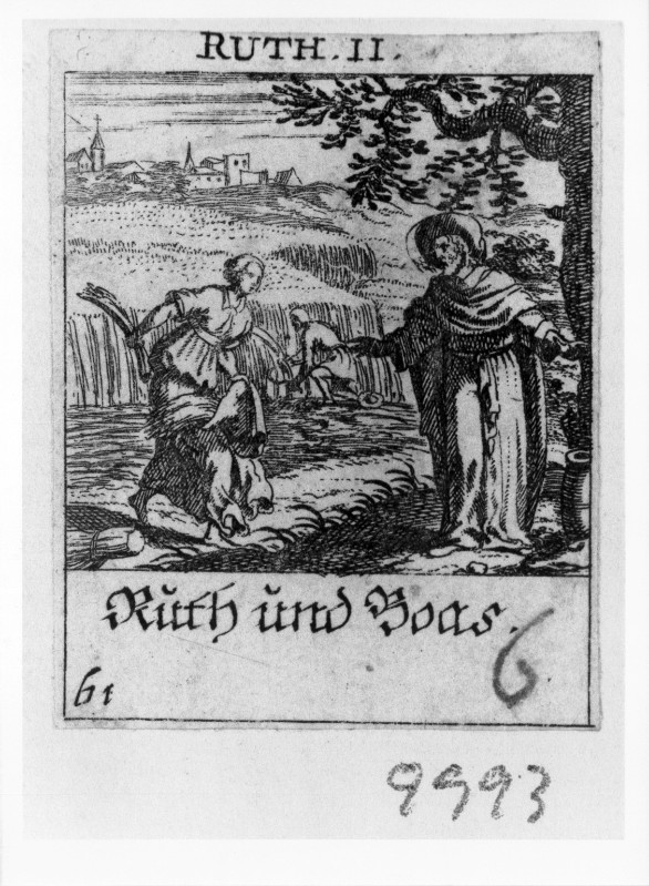 Küsel J. C.-Küsel M. M. (1688-1700), Rut nel campo di Booz