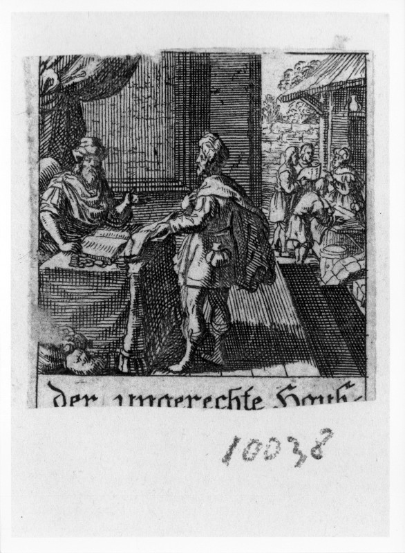 Küsel J. C.-Küsel M. M. (1688-1700), Scena biblica