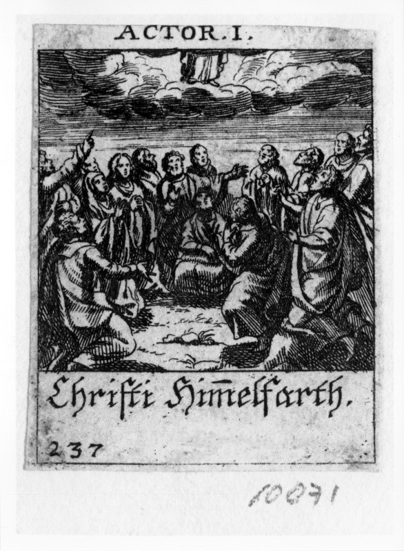 Küsel J. C.-Küsel M. M. (1688-1700), Ascensione di Gesù Cristo
