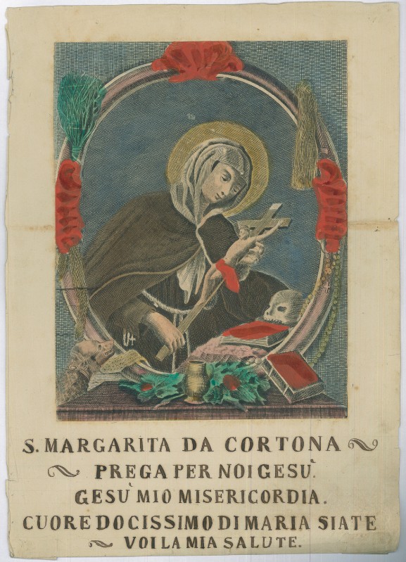 Calcografia Remondini sec. XVIII, S. Margherita da Cortona