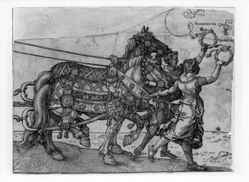 Dürer A. (1512-1522 circa), Carro trionfale di Massimiliano I d'Asburgo