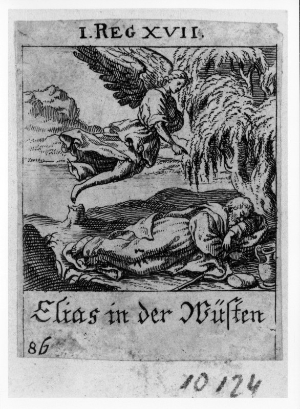 Küsel J. C.-Küsel M. M. (1688-1700), Apparizione dell'angelo a Elia