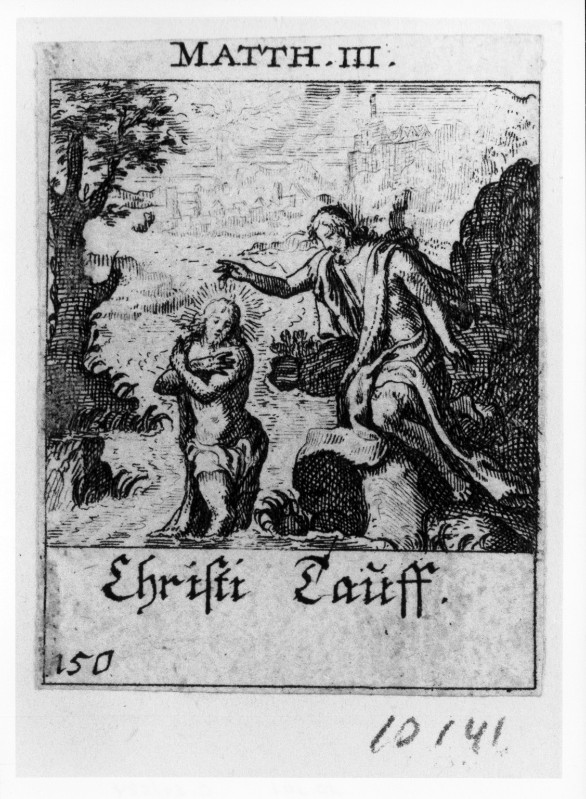 Küsel J. C.-Küsel M. M. (1688-1700), Battesimo di Gesù Cristo