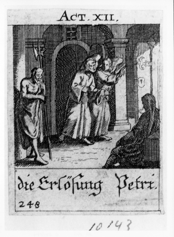 Küsel J. C.-Küsel M. M. (1688-1700), S. Pietro liberato dal carcere
