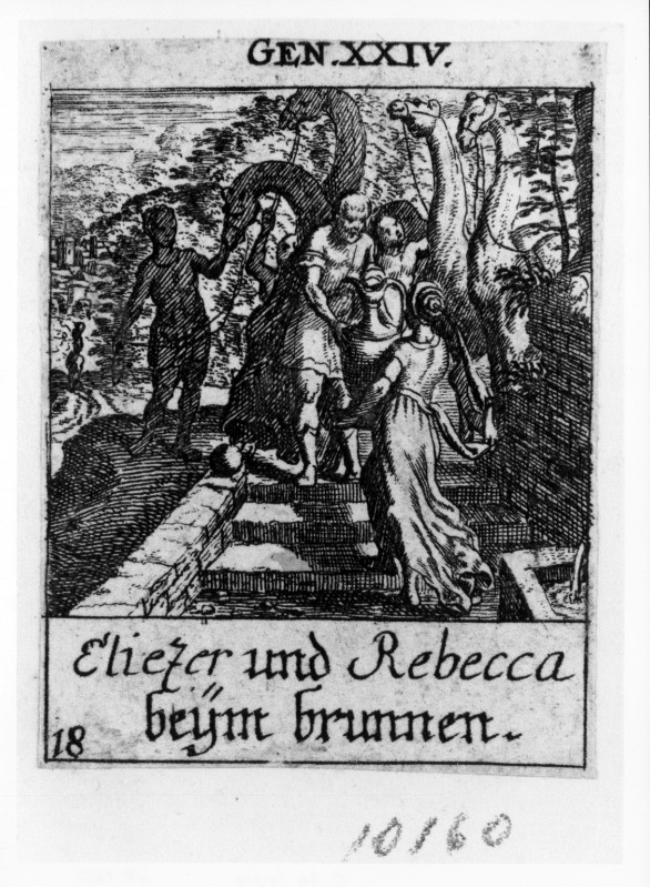 Küsel J. C.-Küsel M. M. (1688-1700), Rebecca al pozzo