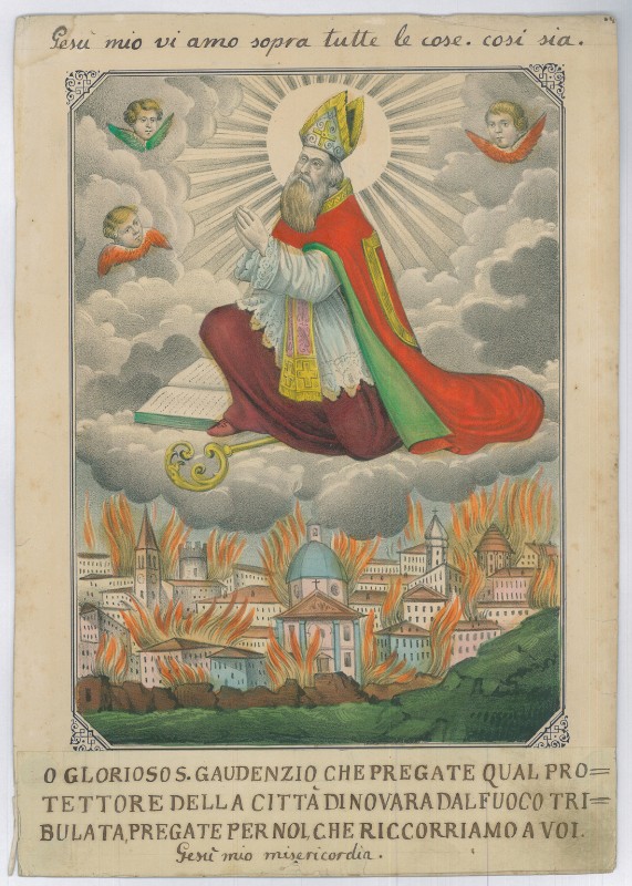 Stamperia Cordey e Cia. sec. XIX, S. Gaudenzio vescovo di Novara