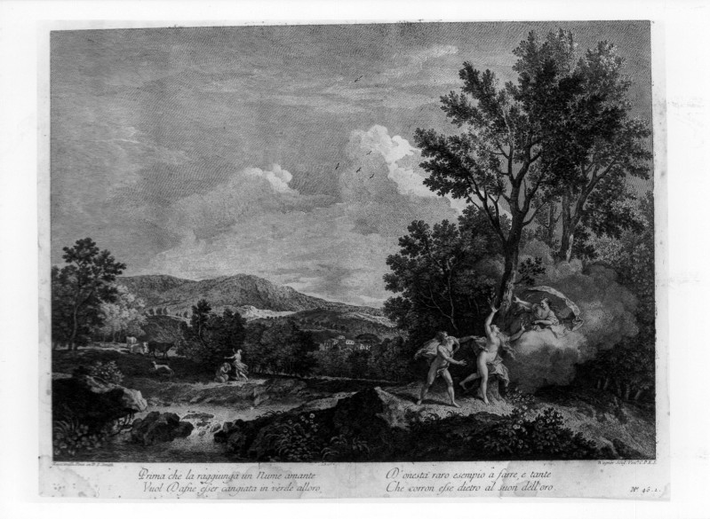 Wagner J. (1760-1780), Apollo e Dafne