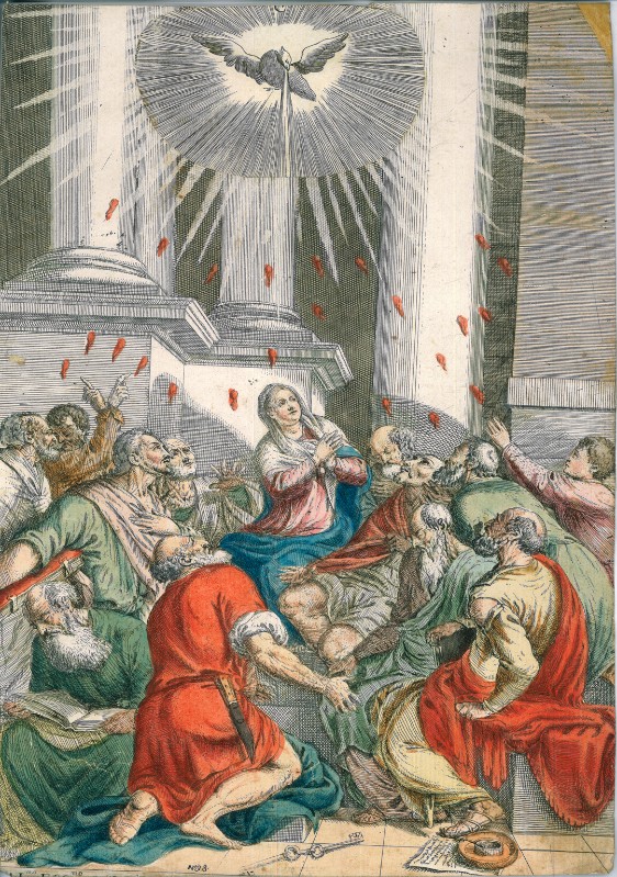 Menarola C. seconda metà sec. XVII, Discesa dello Spirito Santo (Pentecoste)
