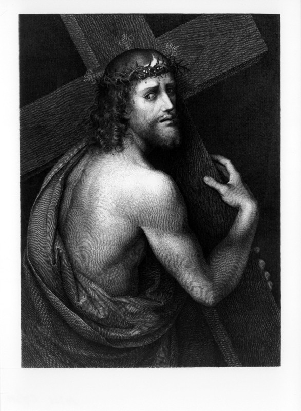 Layr F. X. (1850 circa), Gesù Cristo portacroce