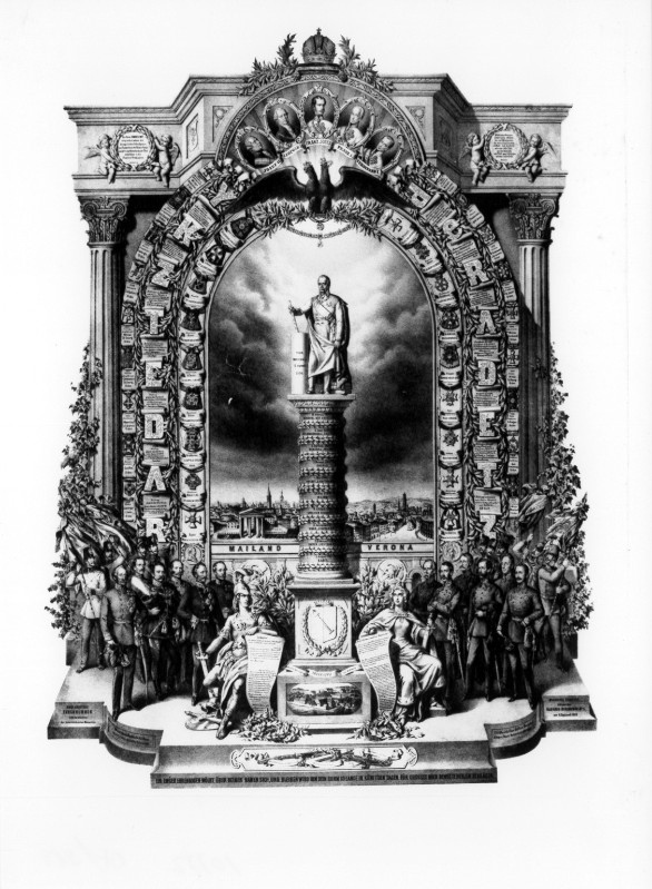 Haller J. (1849), Colonna celebrativa di Joseph Radetzky