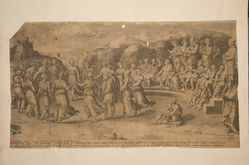 Van Veen G. (1590-1628), Festa per il matrimonio di Isacco