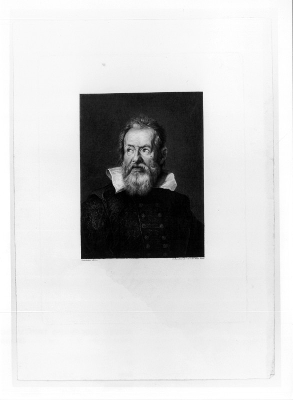 Travalloni L. (1850 circa), Ritratto di Galileo Galilei
