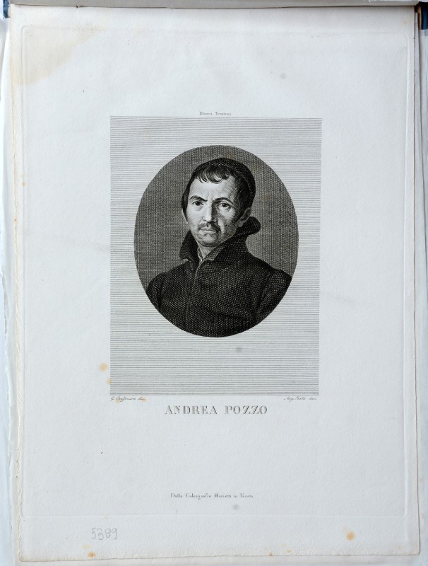 Testa A. (1829-1830), Ritratto di Andrea Pozzo 4/4