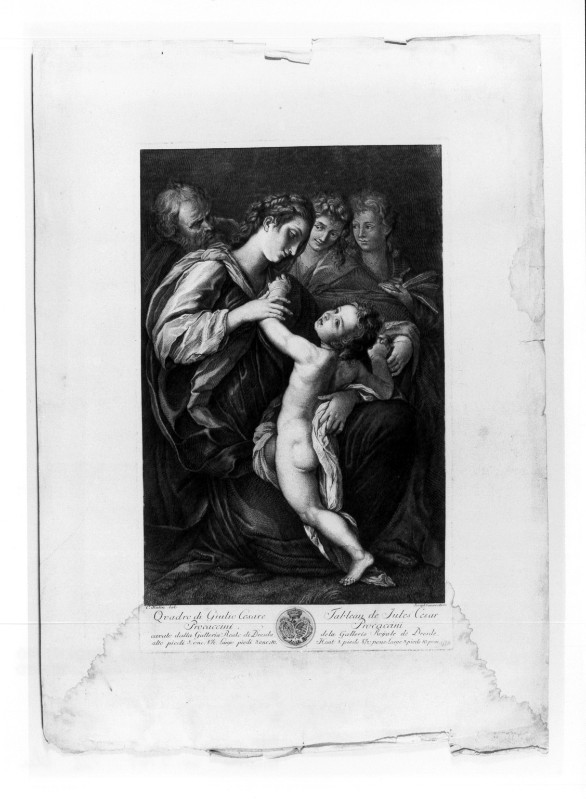 Camerata G. (1748-1757 circa), Sacra famiglia con angeli