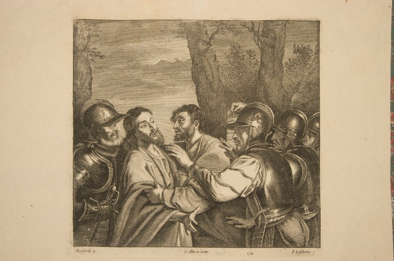 Van Lisebetten P. (1656-1660), Gesù Cristo tradito da Giuda