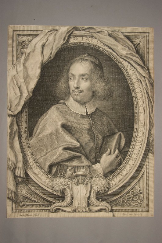 Pierre S. (1669), Ritratto del cardinale Jacopo Rospigliosi