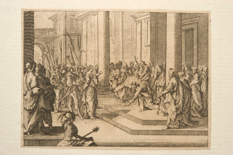 Küsel J. S. (1672), Gesù Cristo e l'adultera