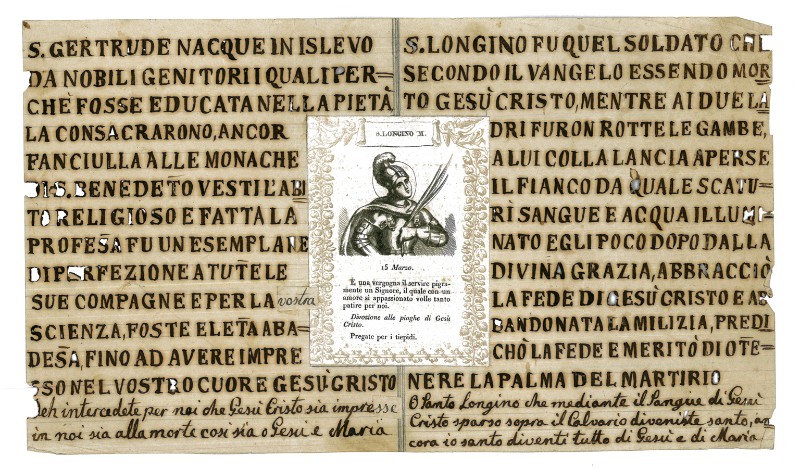 Stamperia Carrara M. (1840 circa), S. Longino