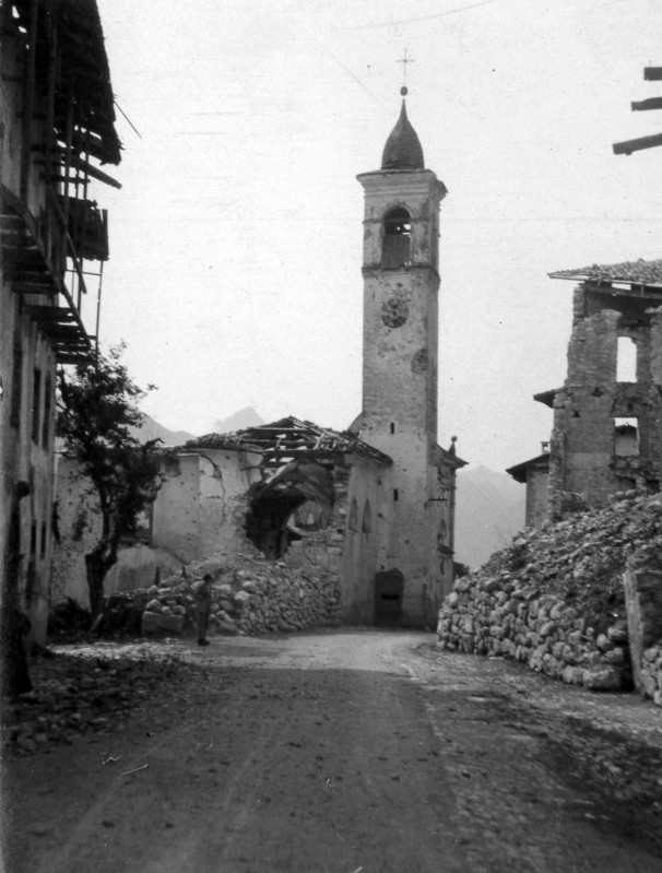 Ambito trentino (1919), Veduta della chiesa di Matassone