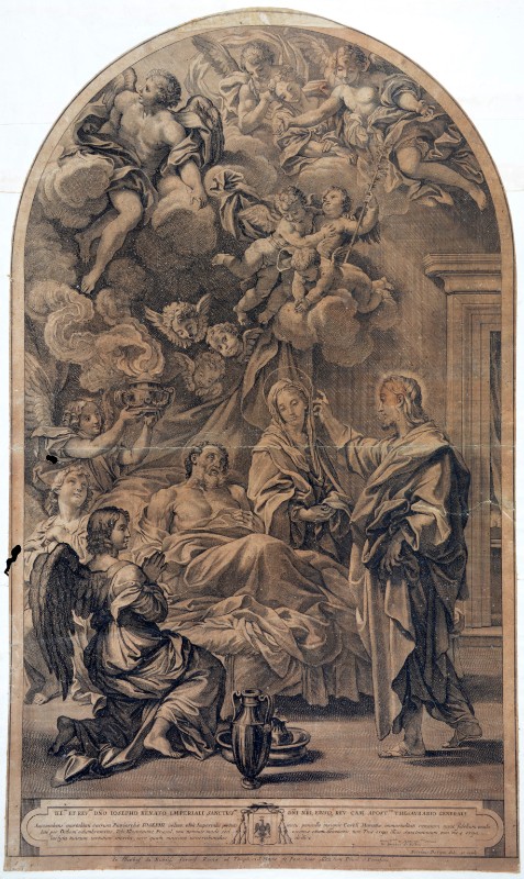 Dorigny N. (1688), Transito di S. Giuseppe