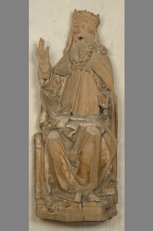 Bottega sveva inizio sec. XVI, Dio Padre benedicente in trono