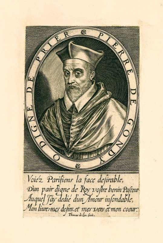 De Leu T. secc. XVI-XVII, Ritratto di Pierre Gondi cardinale di Retz