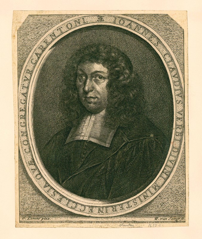 Van Somer P. seconda metà sec. XVII, Ritratto di Johannes Claude