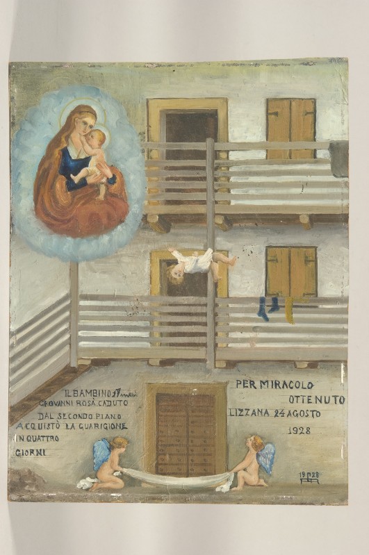 Ambito trentino (1927), Madonna dell'aiuto salva Giovanni Rosà da una caduta