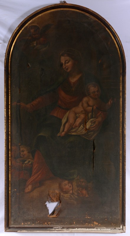 Baroni G. (?) secondo quarto sec. XVIII, Madonna dello scapolare col Bambino