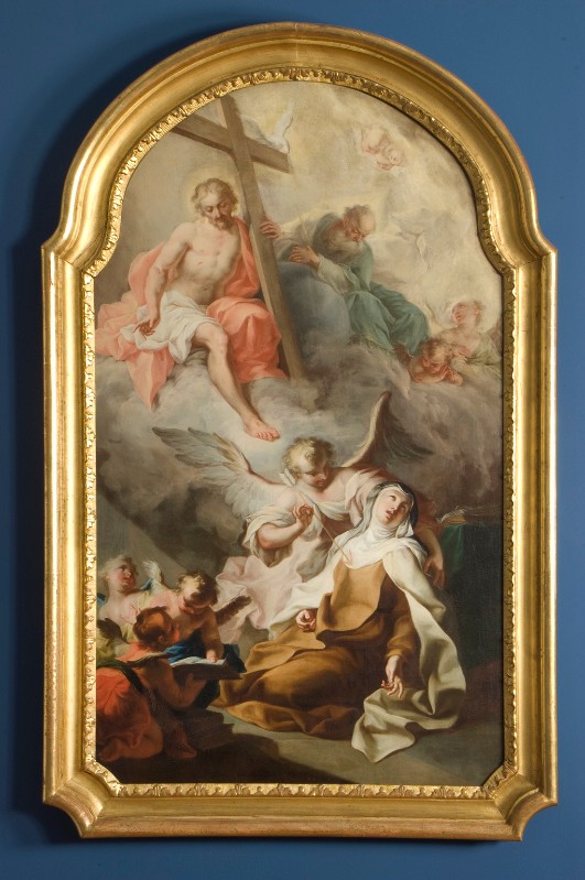 Unterperger M. (1745-1750 circa), Visione di S. Teresa d'Avila