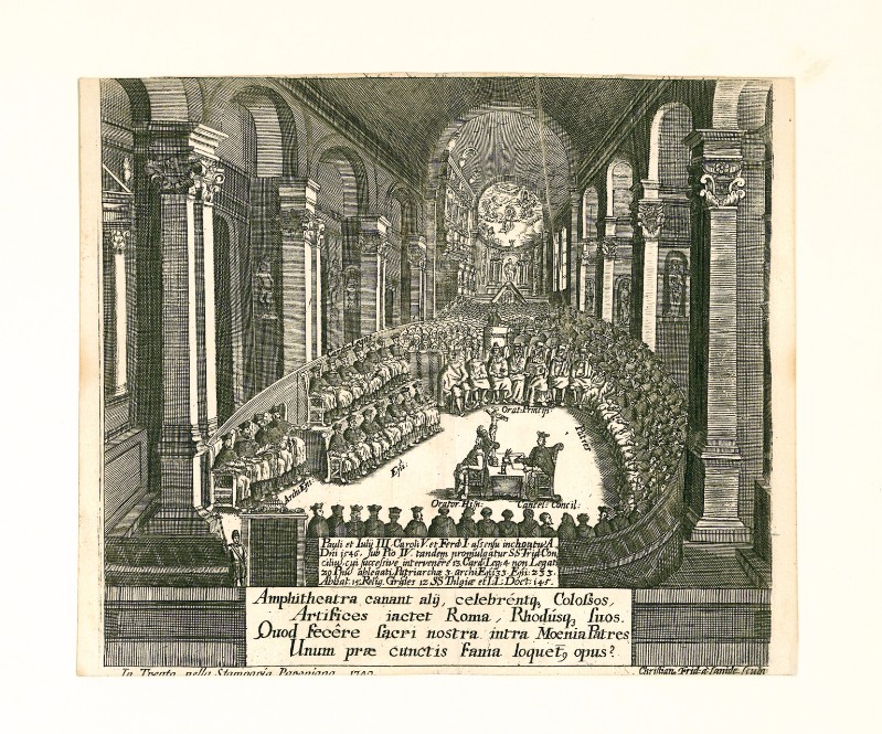 A Lapide C. F. G. (1748), Congregazione generale del concilio di Trento