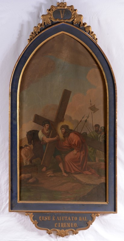 Bottega veneta (1870), Cornice di Via Crucis 5/14