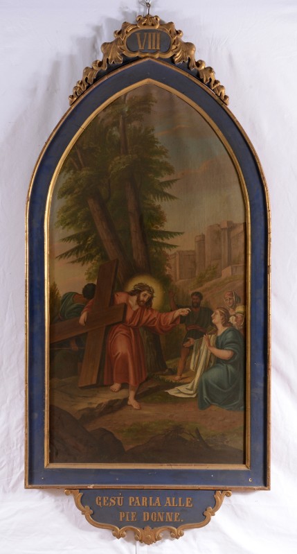 Bottega veneta (1870), Cornice di Via Crucis 8/14