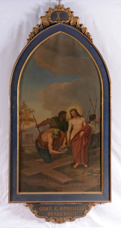 Bottega veneta (1870), Cornice di Via Crucis 10/14