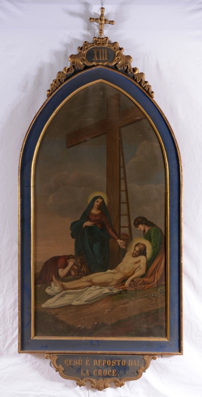 Bottega veneta (1870), Cornice di Via Crucis 13/14