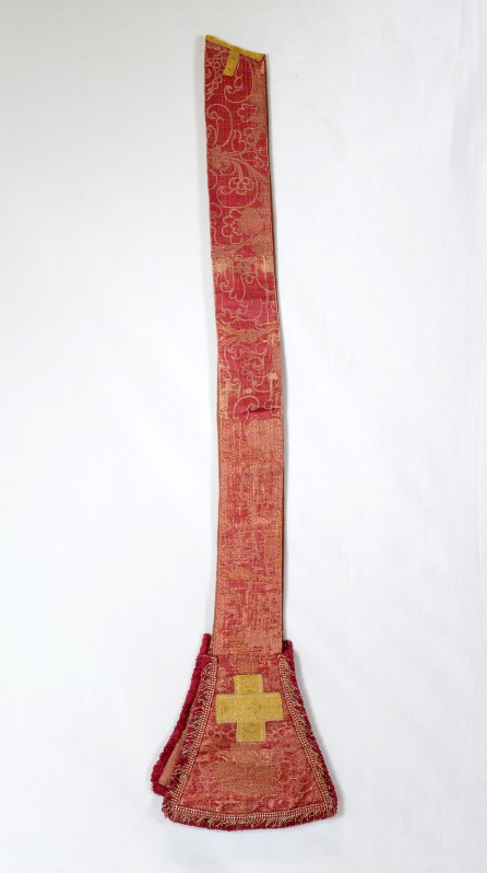 Manifattura veneziana (?) (1650-1670), Stola rossa