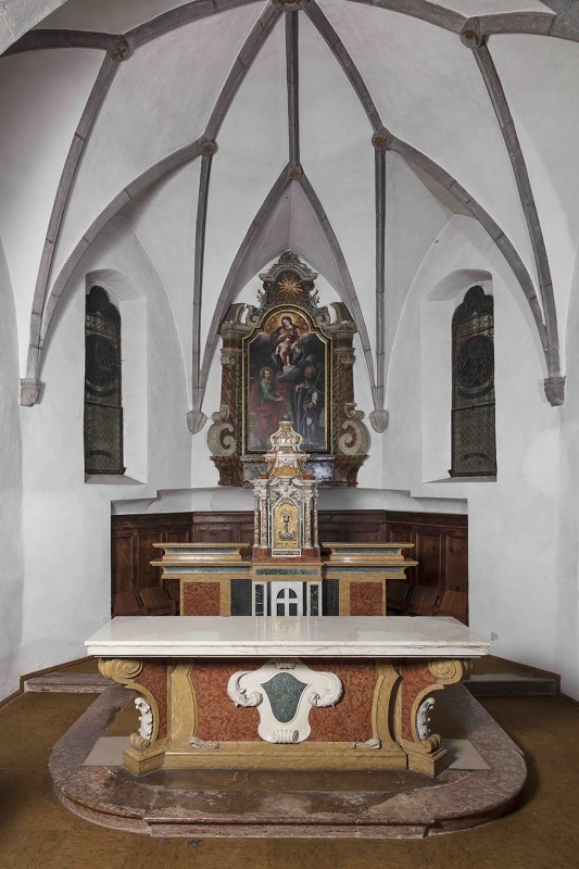 Leita B.-maestranze trentine (1782-sec. XX), Altare maggiore