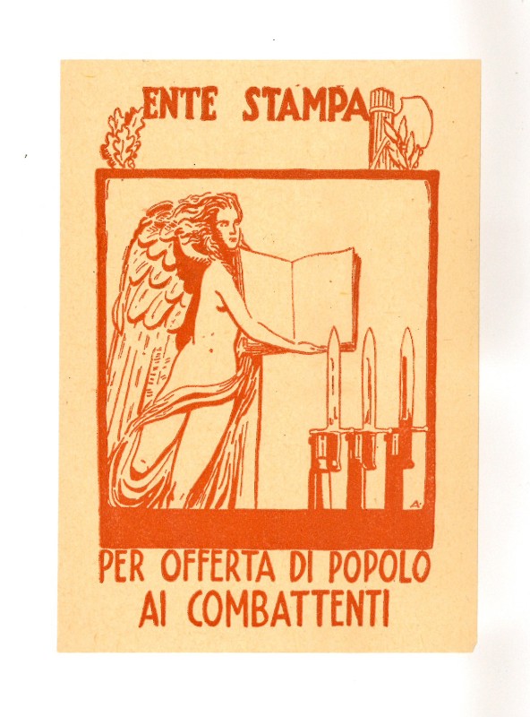 Ambito italiano (1930-1943), Figura allegorica dell'Ente Stampa