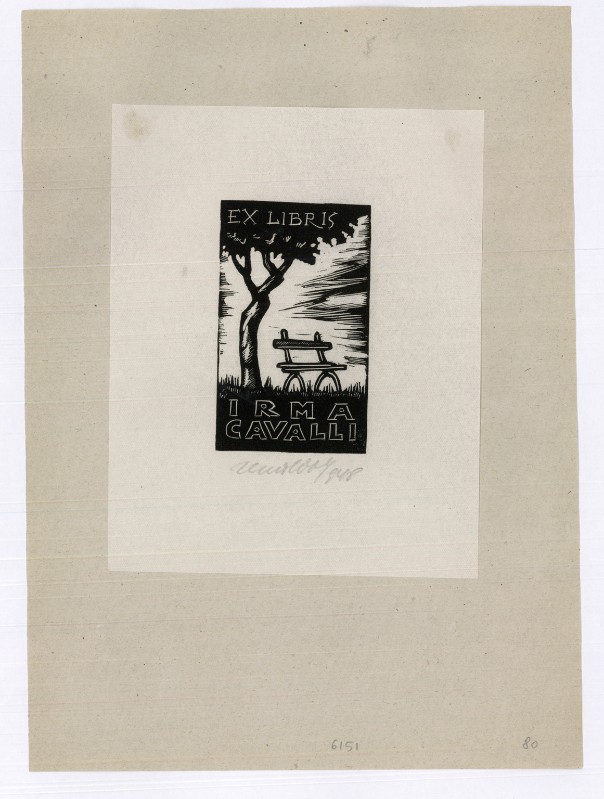 Wolf R. (1948), Ex libris di I. Cavalli 1/2