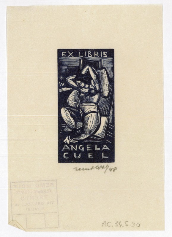 Wolf R. (1948), Ex libris di A. Cuel