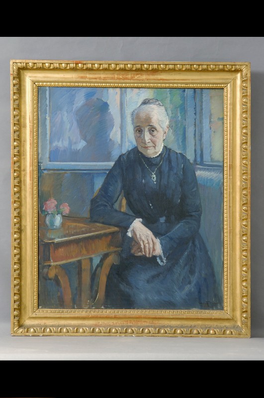 Moggioli U. (1914), Ritratto di vecchia maestra